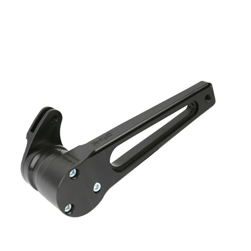 Thrashin Supply アジャスタブル・バガーブレーキアーム・ショート ワイドペダル付 ブラック-01