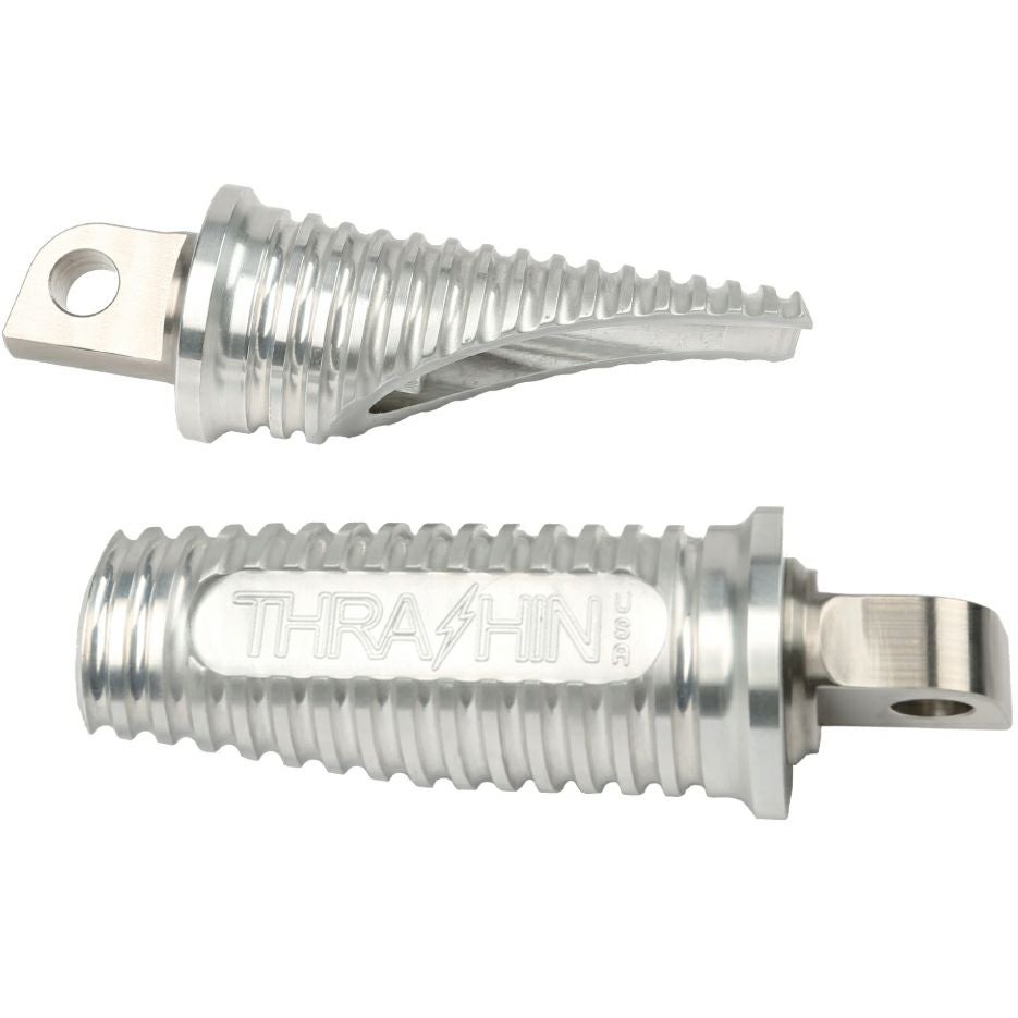 Thrashin Supply キャニオン フットペグ シルバー-02