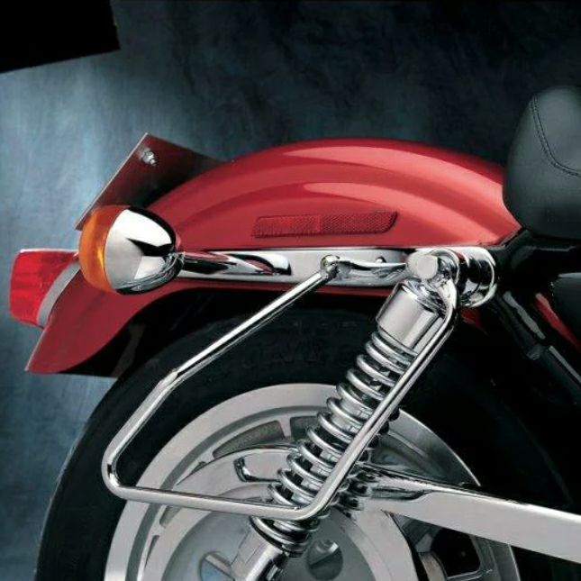 クロームワークス サドルバッグサポート クローム 左右セット-01