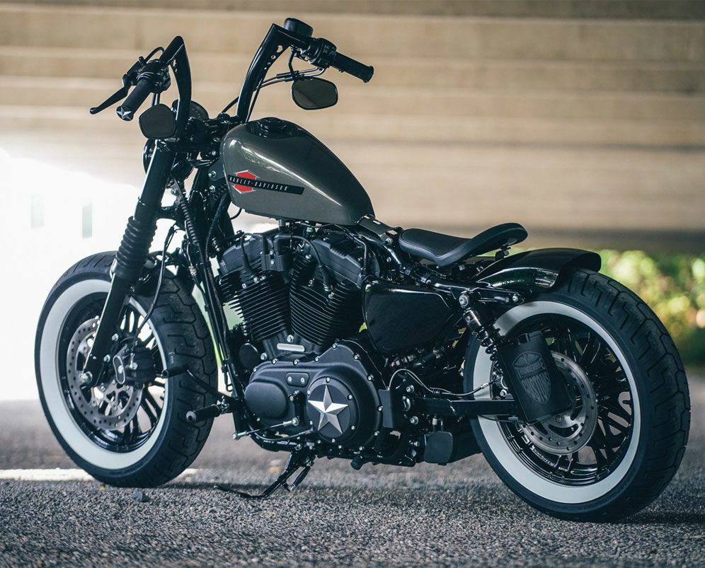 ThunderBike ダービーカバー Open Mind ブラック スポーツスター-03