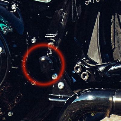M8 ソフテイル リアブレーキマスターシリンダー・リザーバーキャップ