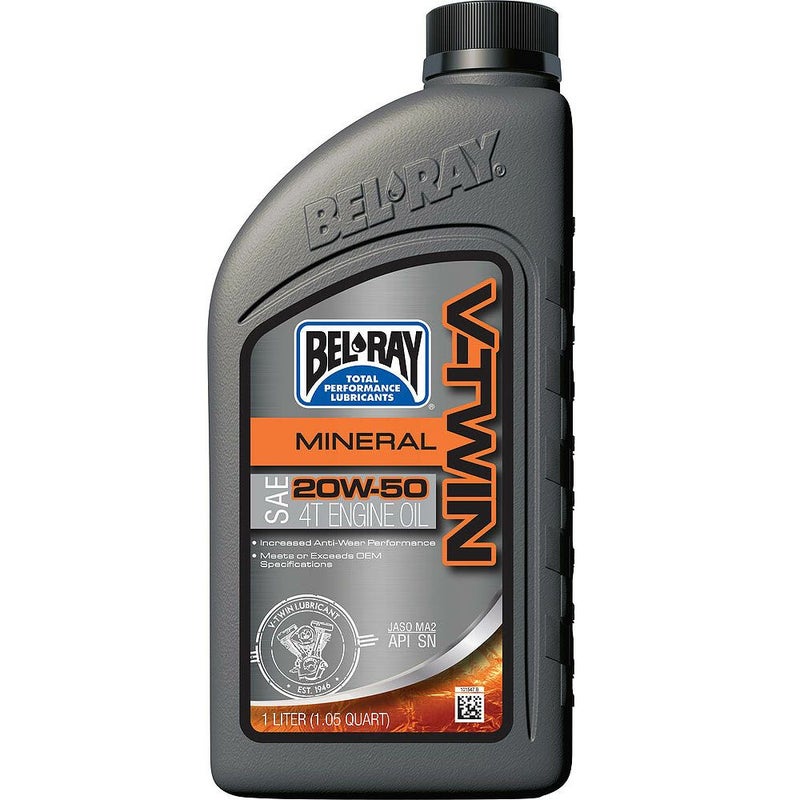 BEL-RAY V-TWIN モーターオイル 20W-50-01