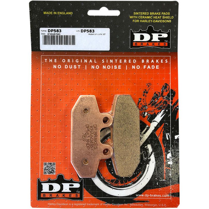 DP BRAKES シンタードメタルブレーキパッド ソフテイル リア用-01