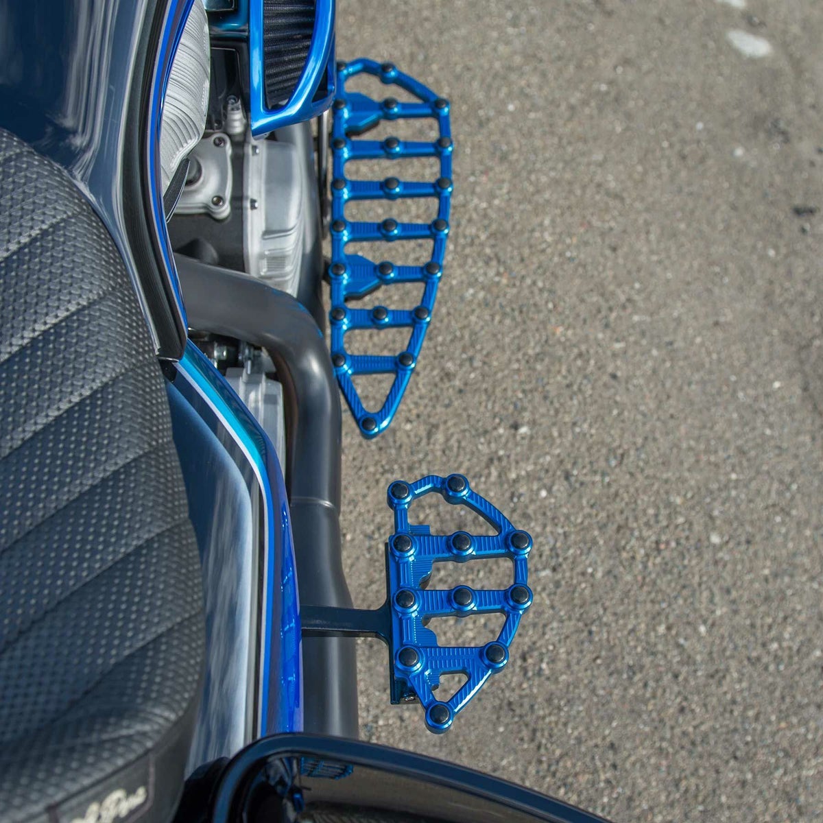 アレンネス MX Billet パッセンジャーフロアボード　ブルー-04