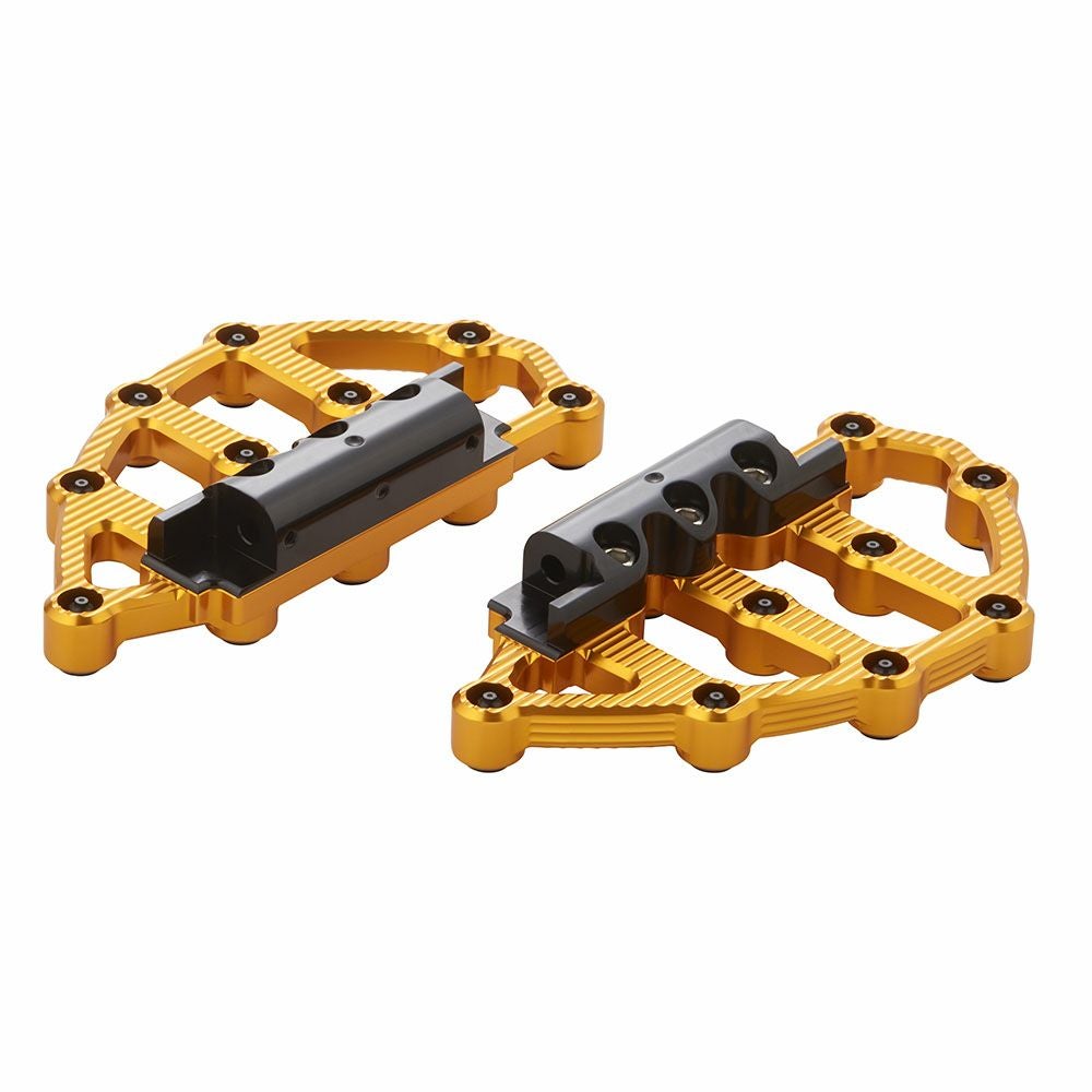 アレンネス MX Billet パッセンジャーフロアボード　ゴールド-02