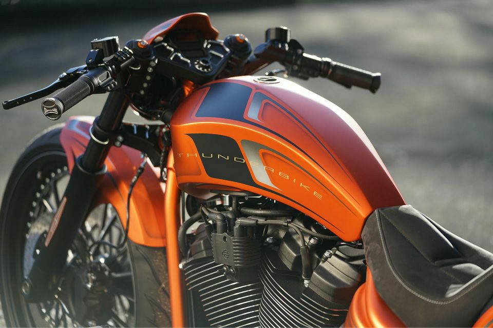 クリップオンハンドルバーキット グロスブラック 55MMフォーク用