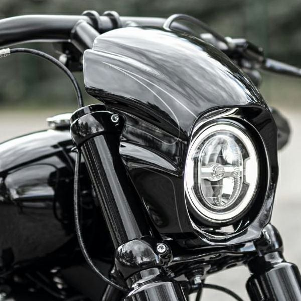 M8ソフテイル用 クォーター フェアリング ビビッドブラック |ハーレー