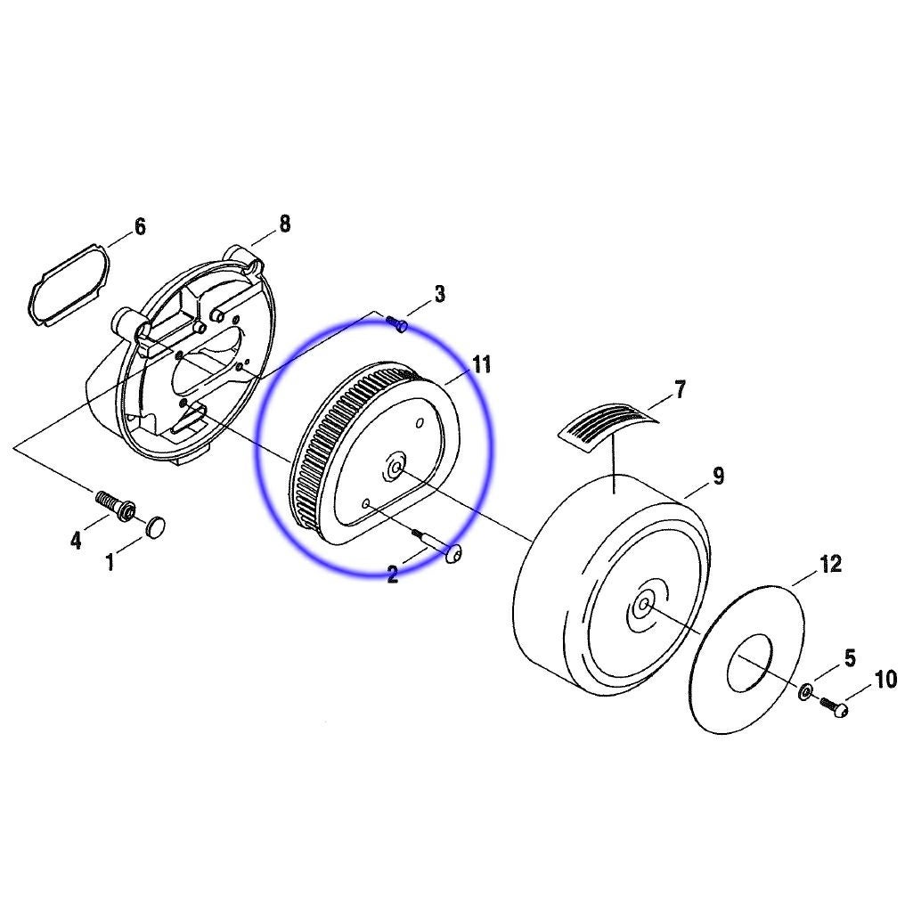 Drag Specialties ノーマル互換エアフィルター-02