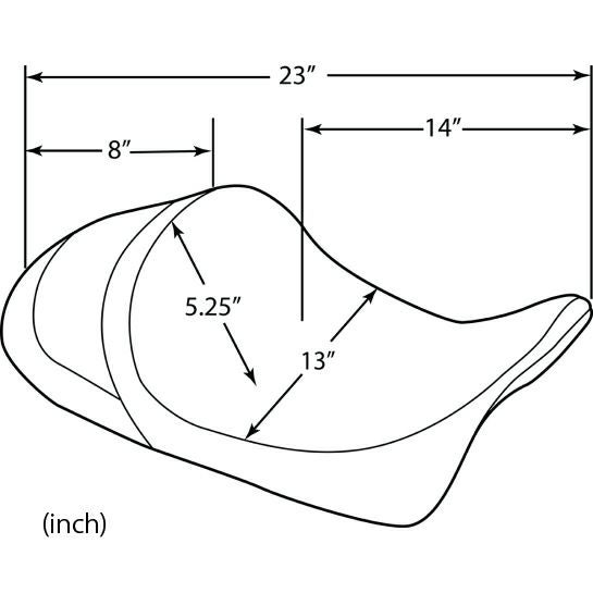 Drag Specialties EZ-ON ロー・アンド・フォワードポジション ソロシート-05
