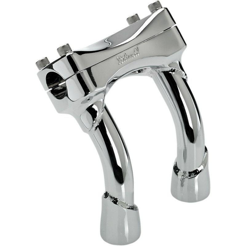 プルバックライザー　クローム 　※価格相談可能 ビルトウェル MURDOCK プルバックライザー 6インチ クローム |ハーレー