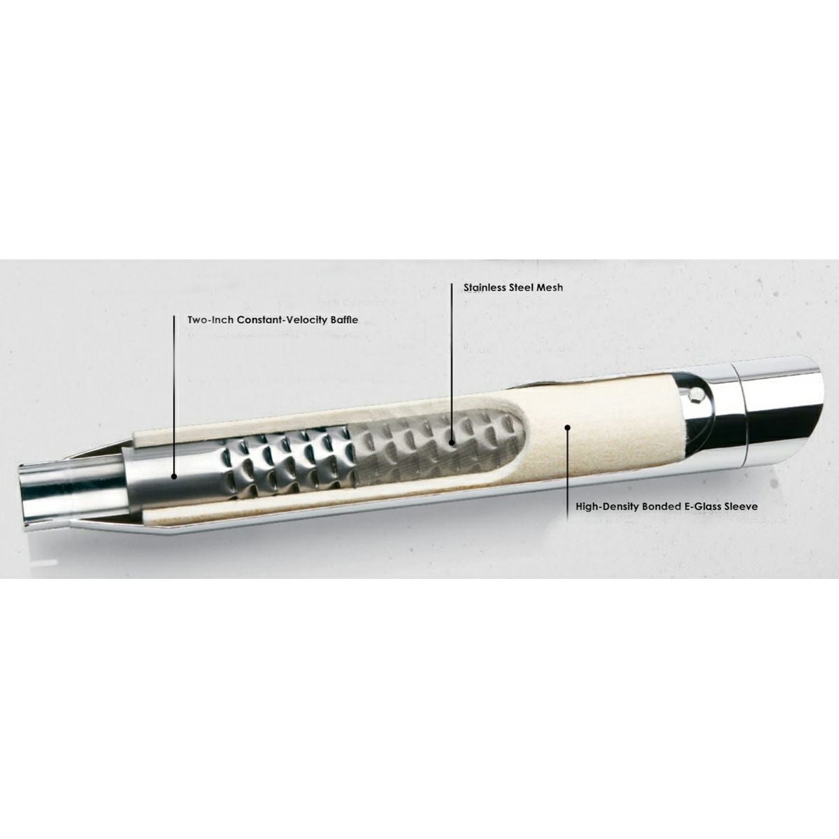 COBRA 3インチ スリップオン・マフラー ブラック/クロームチップ-04