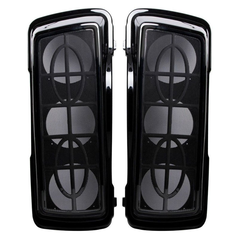 Saddle Tramp トリプル5.25インチスピーカー サドルバッグリッド-01