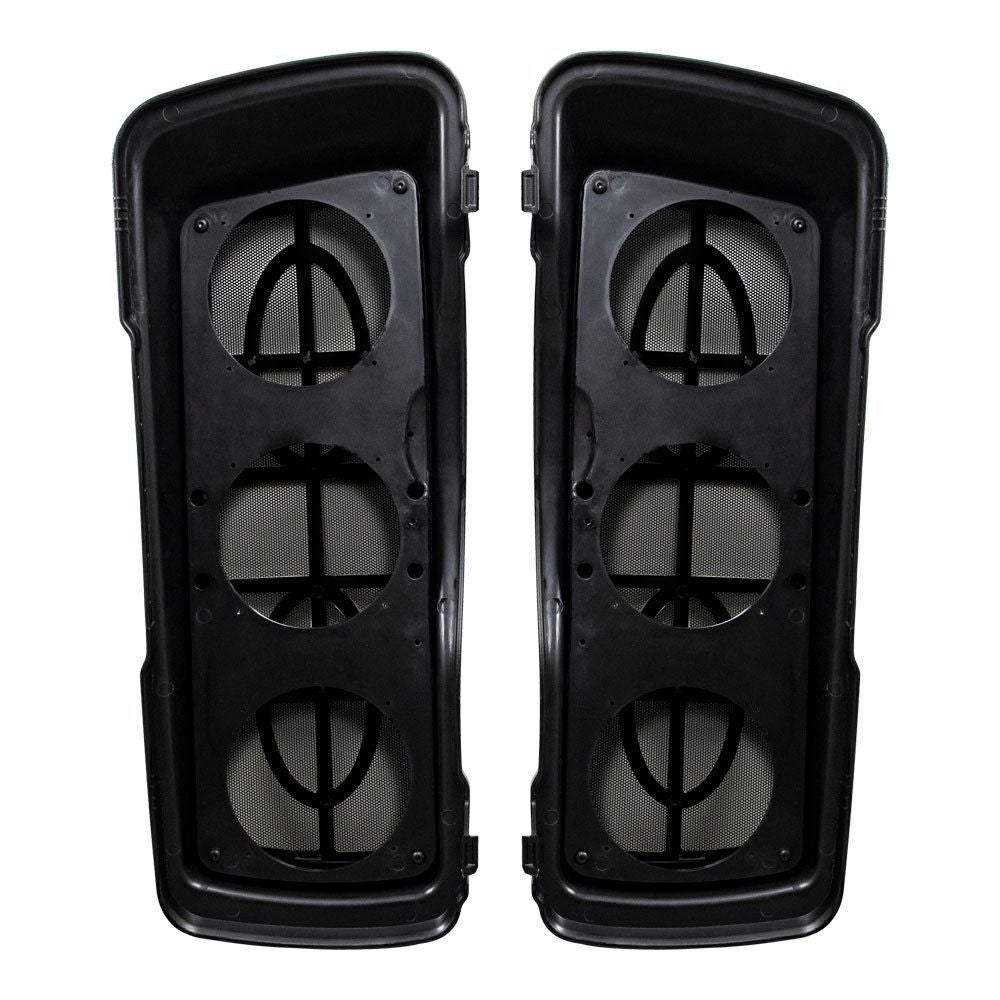 Saddle Tramp トリプル5.25インチスピーカー サドルバッグリッド-03