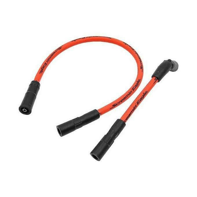 スクリーミンイーグル 10mmファットスパークプラグワイヤー　オレンジ スポーツスター-02