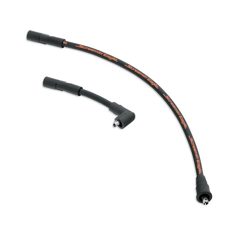 スクリーミンイーグル 10mmファットスパークプラグワイヤー　ブラック　'88～'03スポーツスター-01