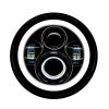World Motor Works 7インチLEDヘッドライト ホワイトHALOリング　ブラック-03