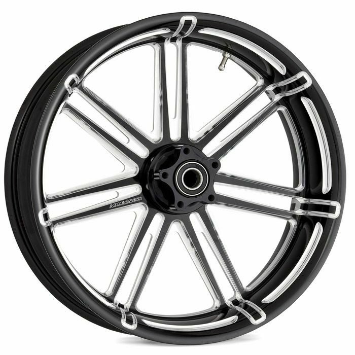 アレンネス 7 Valve ホイール リア18x5.5 ブラック |ハーレーパーツ