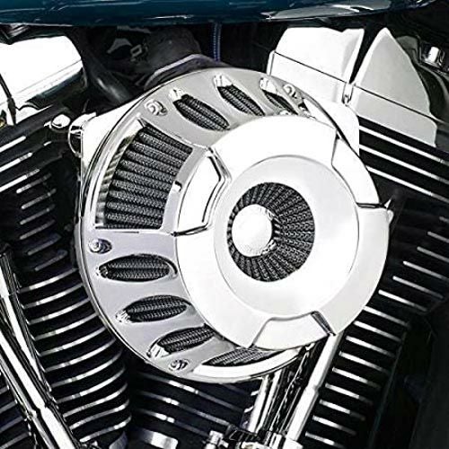 アレンネス INVERTED 乾式エアクリーナー Deep Cut クローム　スポーツスター-02