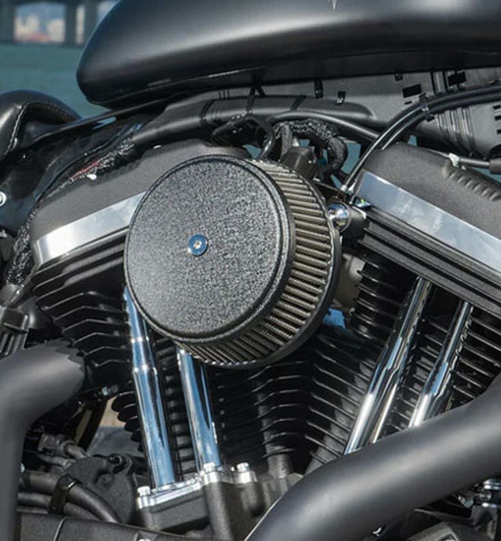 アレンネス Big Sucker ステージ1 エアクリーナーキット　ブラックスチールカバー付-06