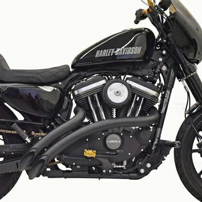 Bassaniスウィーパーラディウスフルエキゾーストマフラブラックスポーツスター Bassani スウィーパーラディウス フルエキゾーストマフラー ブラック