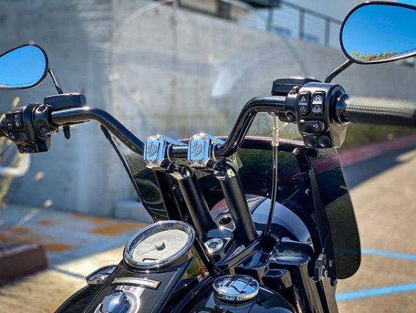 ラッキーデーブス PEACEMAKER ライザー 10インチ ブラック/クローム/ブラック-01