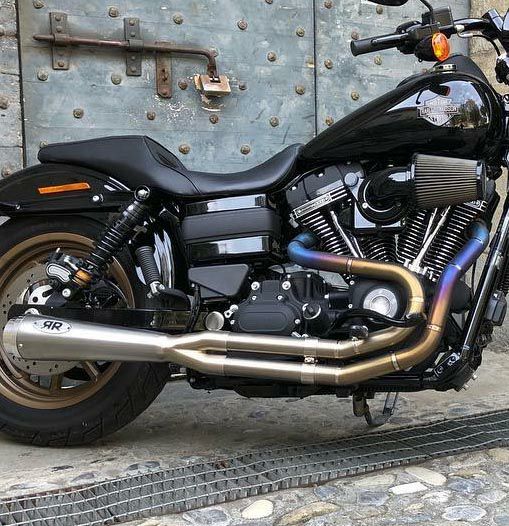 RED THUNDERエキゾースト RACINGエディション フルエキ ステンレス ダイナ用-04