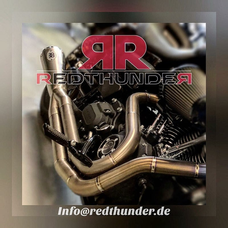 RED THUNDERエキゾースト RACINGエディション フルエキ ステンレス ダイナ用-05