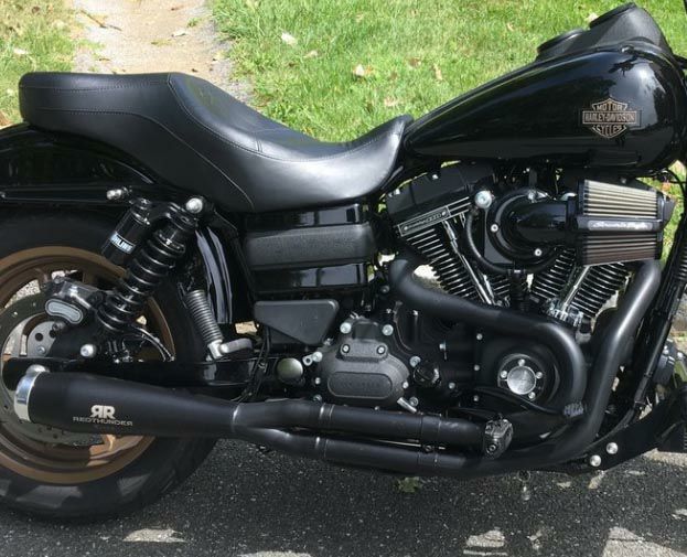 RED THUNDERエキゾースト RACINGエディション フルエキ　セラミック・ブラック ダイナ用-02