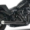 RED THUNDERエキゾースト　RACINGエディション フルエキ セラミック・ブラック M8-SOFTAIL用-01