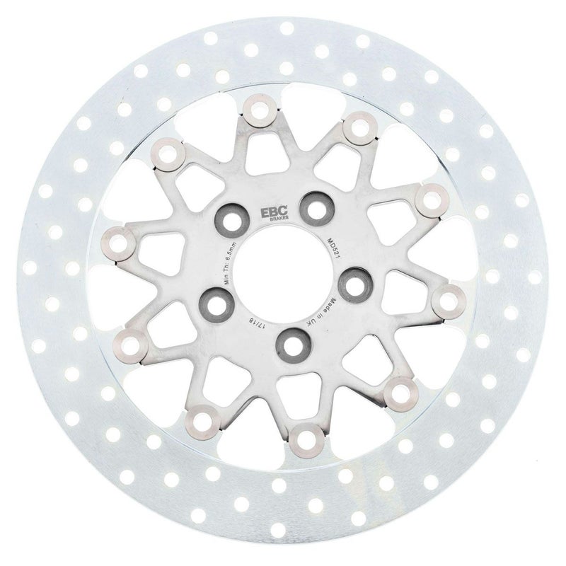 EBC 10スポーク・フローティングブレーキローター 11.8インチ リア ポリッシュ-01