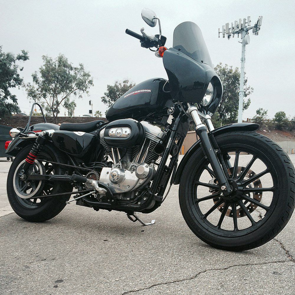 SALE】スポーツスター 2016以降 Burly 14インチ Tバーハンドル用