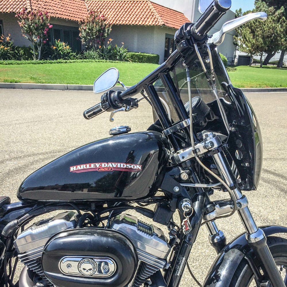 2016～2021 XL1200X/S用フライスクリーン 「クラシック」 クリスタル