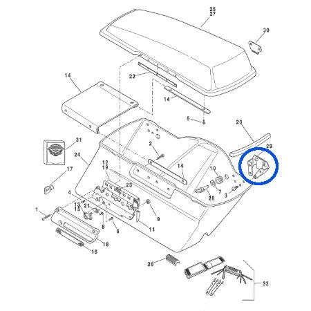 Bikers Choice サドルバッグ用カバーブラケット-02