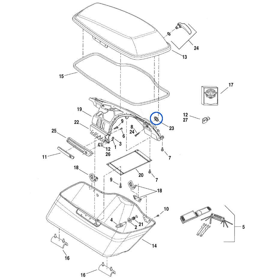 Bikers Choice サドルバッグ用シール-02