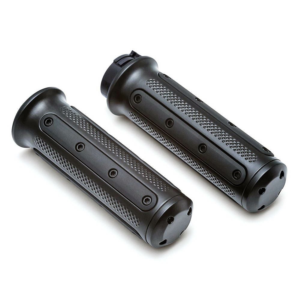 クリアキン Heavy Industry グリップ　ブラック ケーブルスロットル車用-02