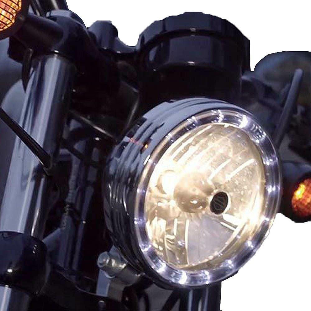 クリアキン LED HALOヘッドライト トリムリング 5-3/4インチ 登録番号