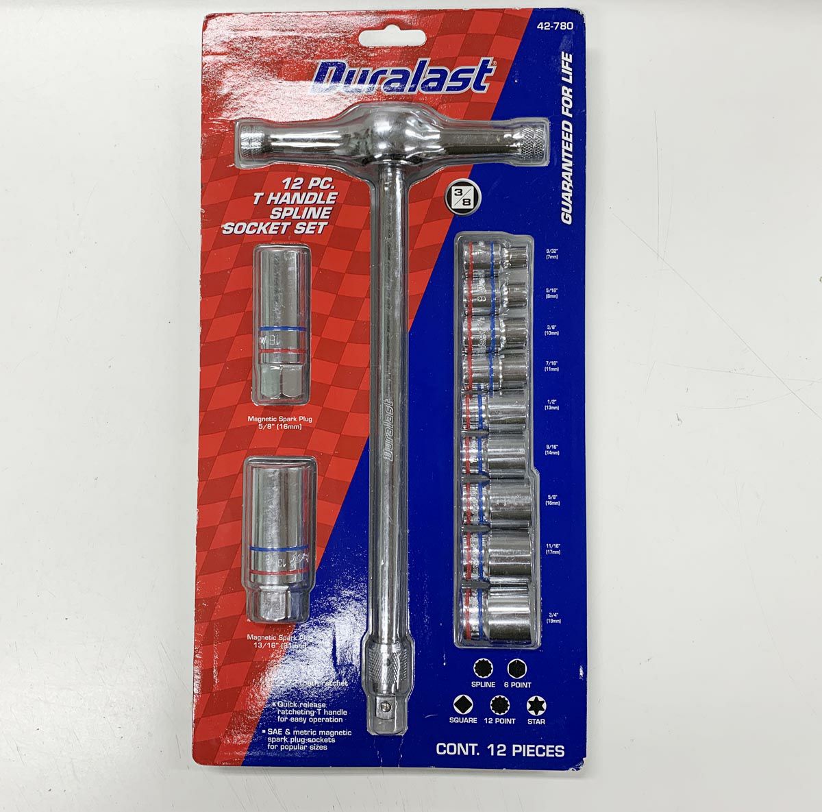 Duralast Tハンドル・ソケット　12個セット-01