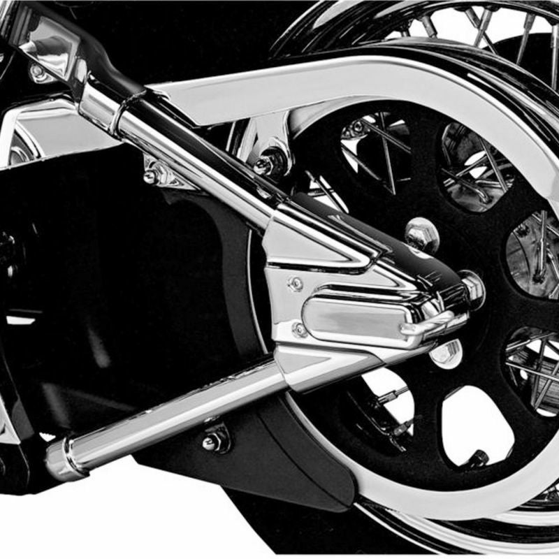 在庫ラスト　ハーレーダビッドソン リアサドルバッグガード 49261-00A クローム・リアサドルバックガード - Harley Davidson | アンバーピース