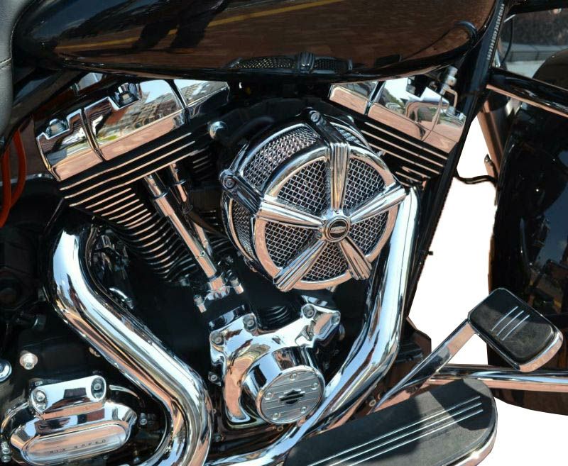 クリアキン　HI-FIVE マッハ2・エアクリーナー　クローム-03