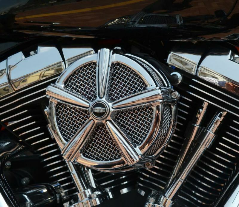 クリアキン　HI-FIVE マッハ2・エアクリーナー　クローム-04