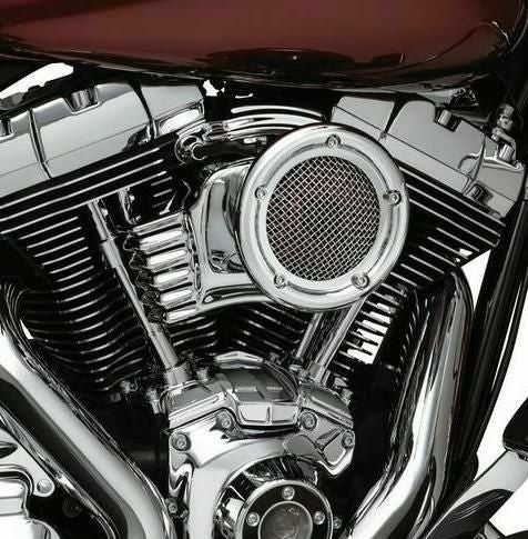 クリアキン ベロシラプター・エアクリーナーキット クローム　ケーブルスロットル車用-01