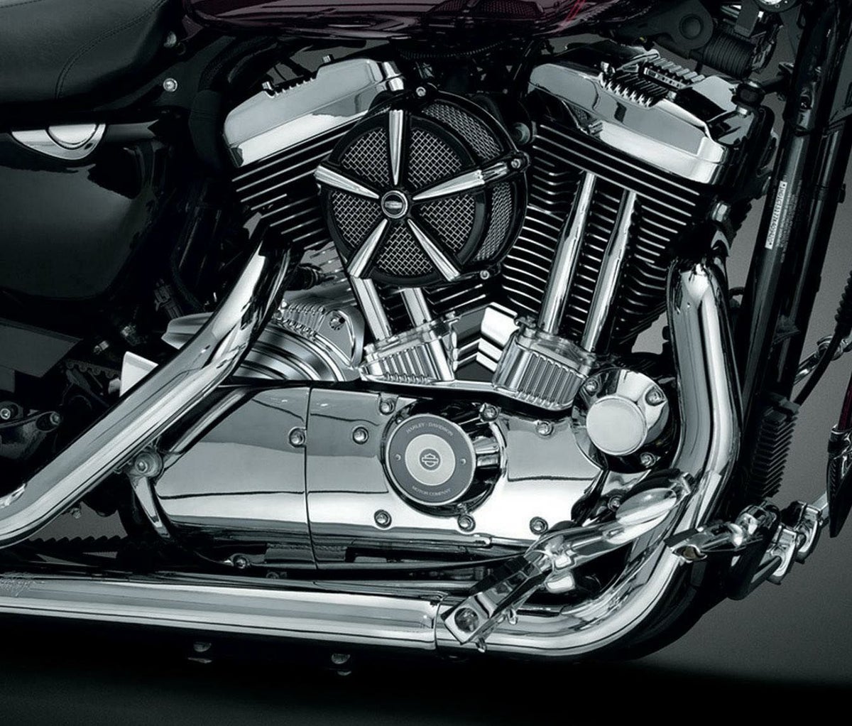 クリアキン HI-FIVE マッハ2・エアクリーナー ブラック&クローム-02