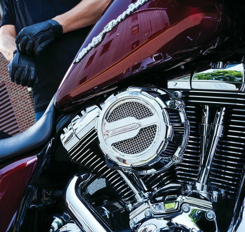 クリアキン　クラッシャー マーヴェリック　エアクリーナー　クローム-03