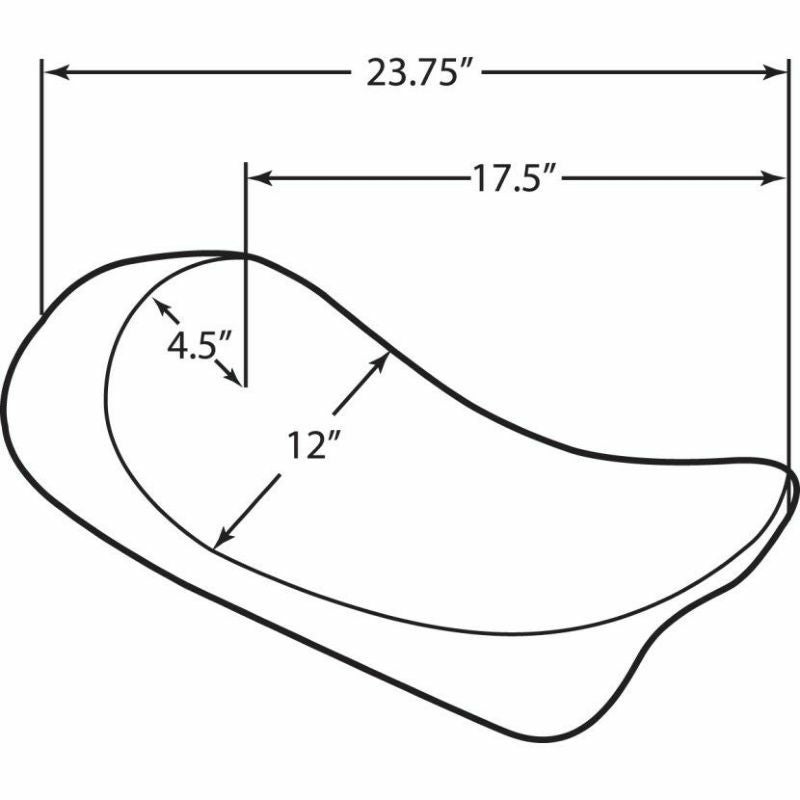 Drag Specialties　ロープロファイル　ソロシート-02