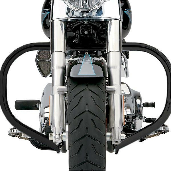 COBRA エンジンガード スタンダード ブラック　2000～2017 FLSTC-01