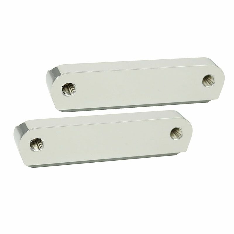 Paul Yaffe カフェ・フロントフェンダー 19インチ用 クロームブラケット-03