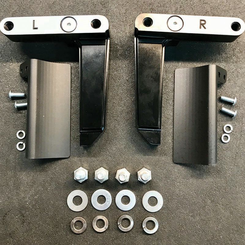 Paul Yaffe DEIフロントフェンダー スポーツグライド用 シルバーブラケット-03