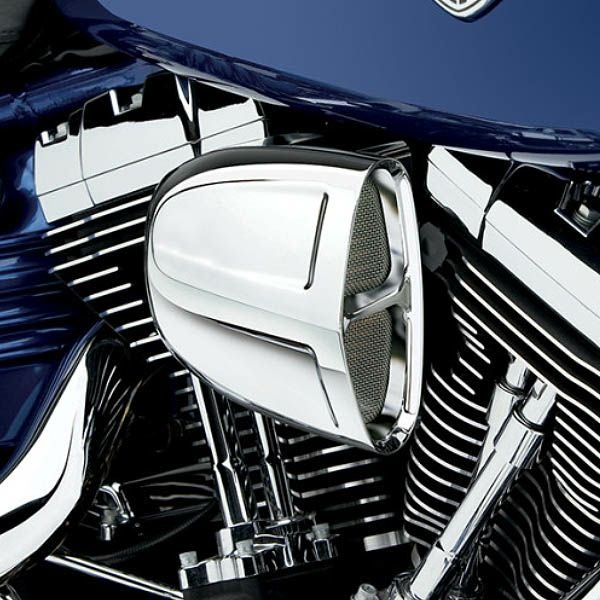 COBRA POWERFLO エアークリーナー クローム ケーブルスロットル車用