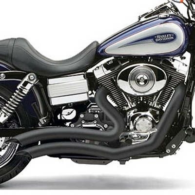 Vance＆Hines フルエキゾースト ビッグラディウス ブラック ダイナ用