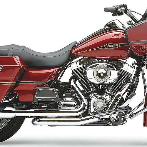 COBRA パワーポートヘッドパイプ　クローム　2009 ツーリング-01